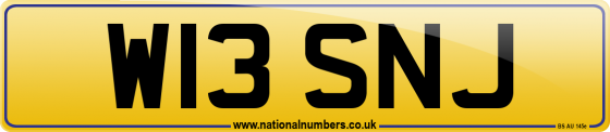 W13 SNJ