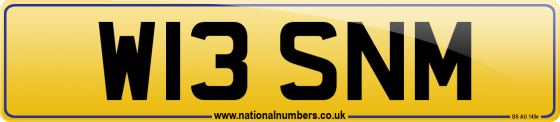 W13 SNM