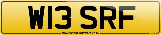 W13 SRF