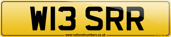W13 SRR