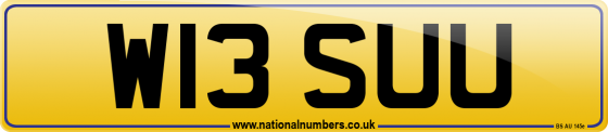 W13 SUU