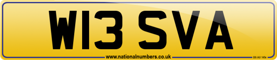 W13 SVA