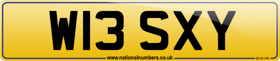 W13 SXY