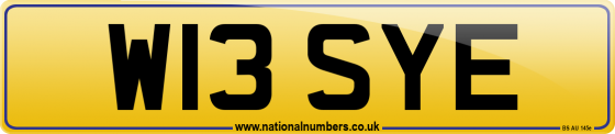 W13 SYE