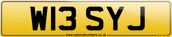 W13 SYJ