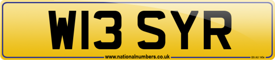 W13 SYR