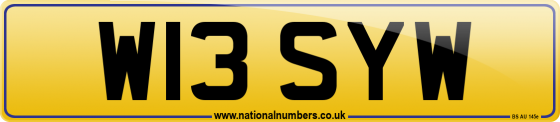 W13 SYW
