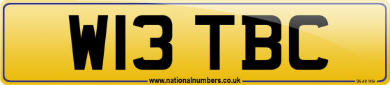 W13 TBC