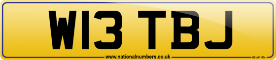 W13 TBJ