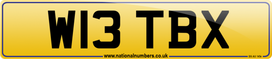 W13 TBX