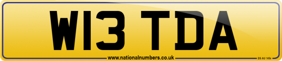 W13 TDA