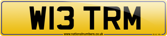 W13 TRM
