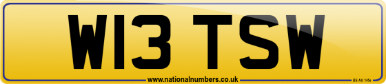 W13 TSW