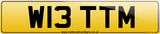 W13 TTM