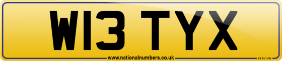 W13 TYX