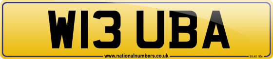 W13 UBA