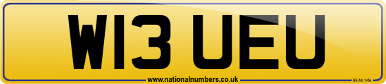 W13 UEU
