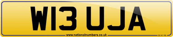 W13 UJA