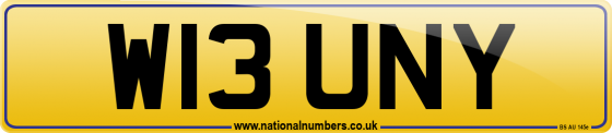 W13 UNY