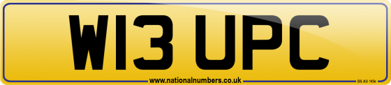 W13 UPC
