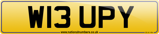 W13 UPY