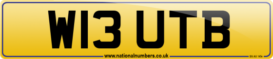 W13 UTB