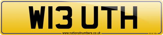 W13 UTH