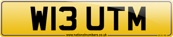 W13 UTM
