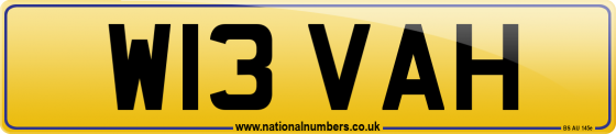 W13 VAH