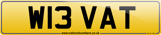 W13 VAT