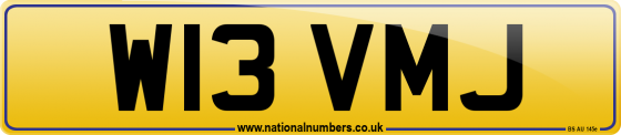 W13 VMJ
