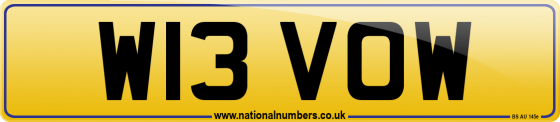 W13 VOW