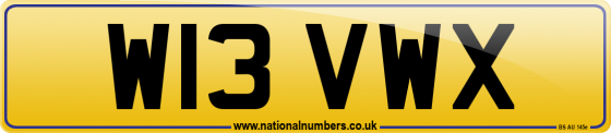 W13 VWX