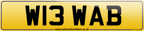 W13 WAB