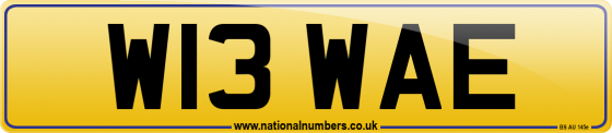 W13 WAE