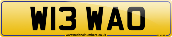 W13 WAO