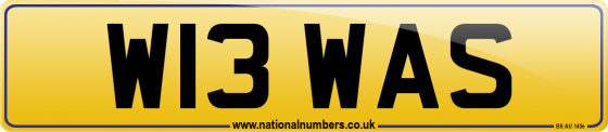 W13 WAS