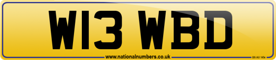 W13 WBD