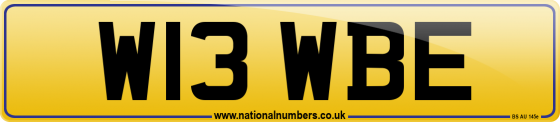 W13 WBE