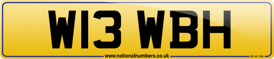 W13 WBH