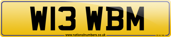 W13 WBM