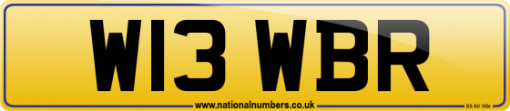 W13 WBR