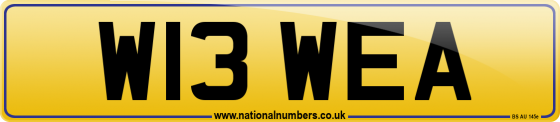W13 WEA