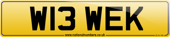 W13 WEK