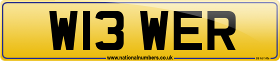 W13 WER
