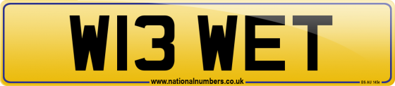 W13 WET