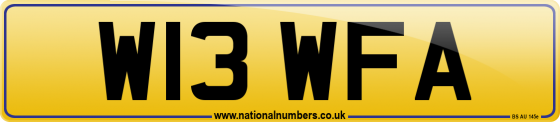 W13 WFA