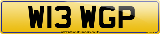 W13 WGP