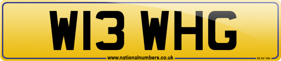 W13 WHG