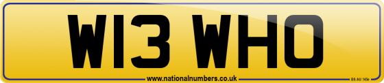 W13 WHO